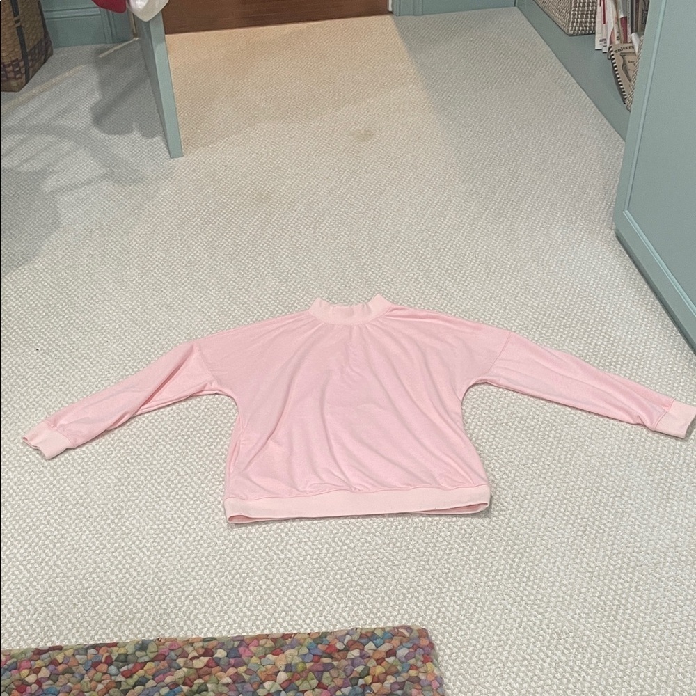 Pink Women's Top with pockets - Picture 2 of 6